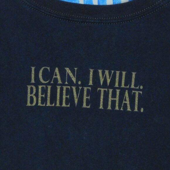 WWE Roman Reigns I Can I Will Believe That T Shirt Size XL Black Gold Wrestling - Picture 5 of 5